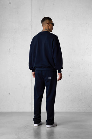 DARKSAPPHIRE LOGOS OVERSIZED SWEATER