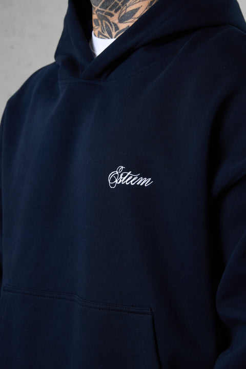 DARKSAPPHIRE SIGNATURE OVERSIZED HOODIE