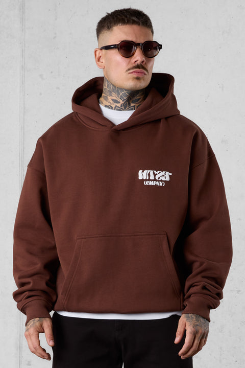 DOWNTOWNBROWN CMPNY OVERSIZED HOODIE