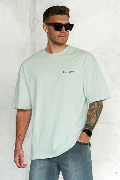FROSTEDMINT DISCREET OVERSIZED TEE