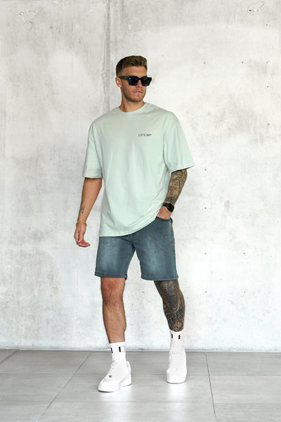 FROSTEDMINT DISCREET OVERSIZED TEE
