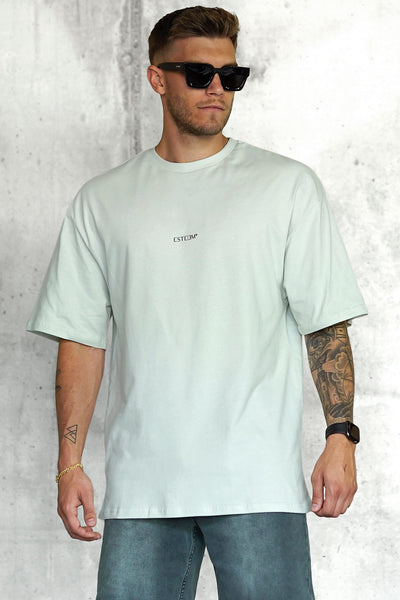 FROSTEDMINT SINGLE PALM OVERSIZED TEE