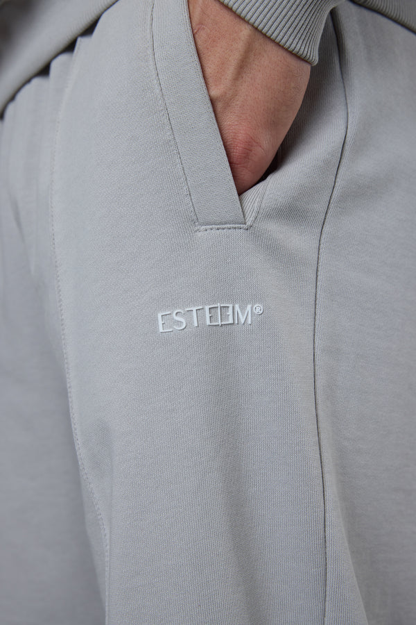 GREY ESSENTIAL LOOSE SWEATPANTS