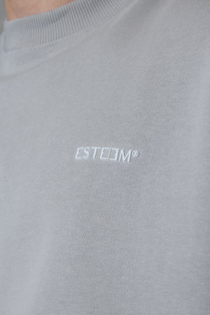 GREY ESSENTIAL OVERSIZED SWEATER