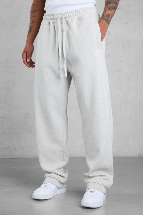 GREY MELANGE SIGNATURE BAGGY JOGGER