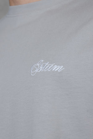 GREY SIGNATURE REGULAR TEE