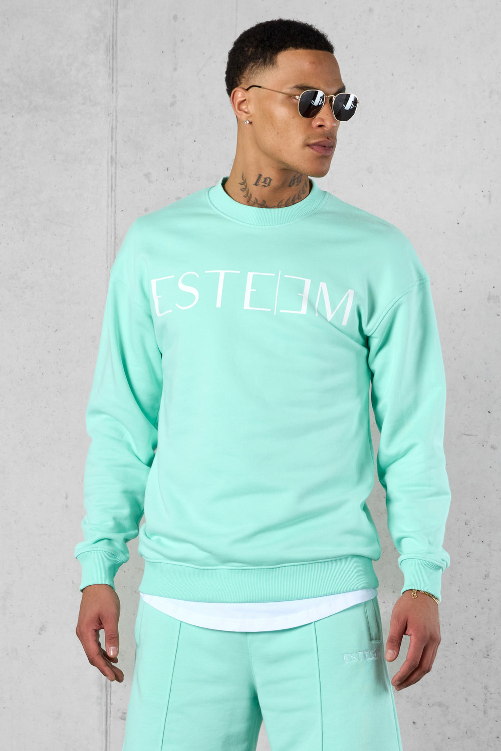 ICEGREEN LETTERING SWEATER