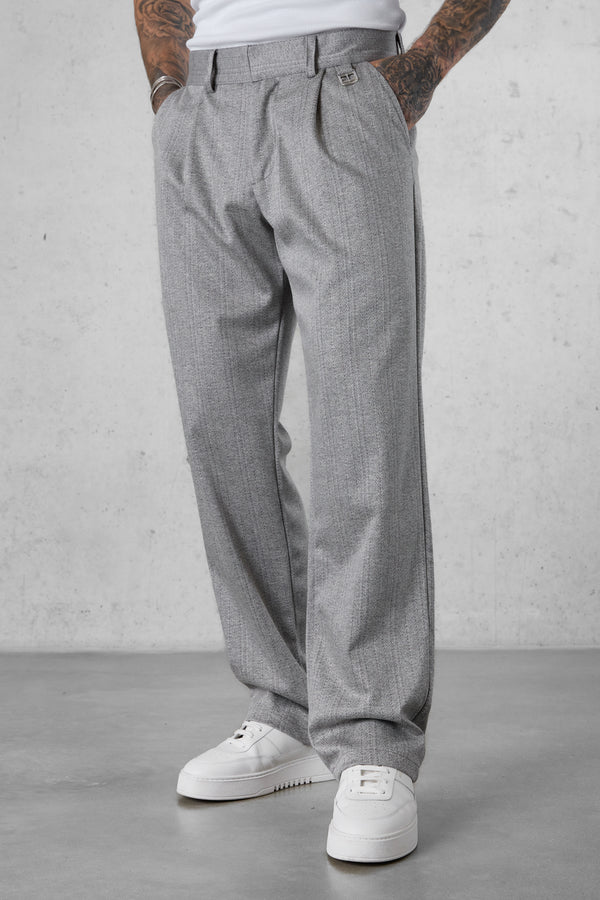 LIGHTGREY ICON TAILORED PANTS