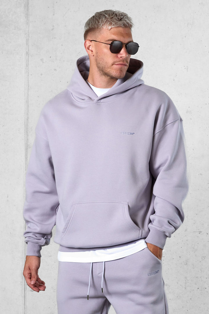 LILAC ESSENTIAL OVERSIZED HOODIE