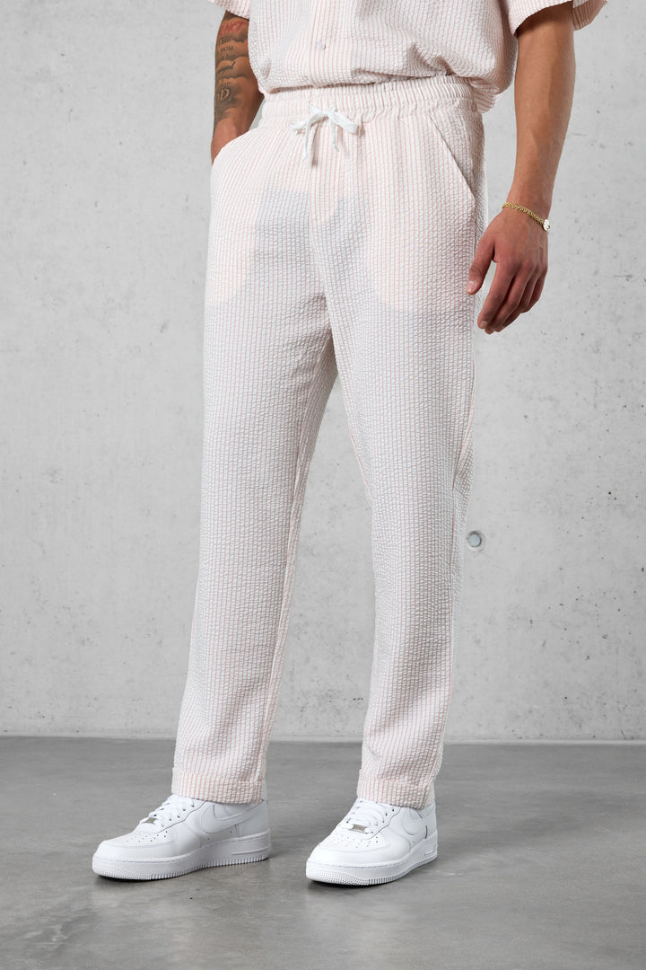 OFFWHITE ROSE STRIPED PANTS