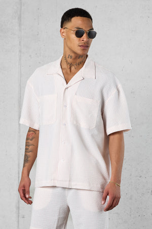 OFFWHITE ROSE STRIPED SHIRT