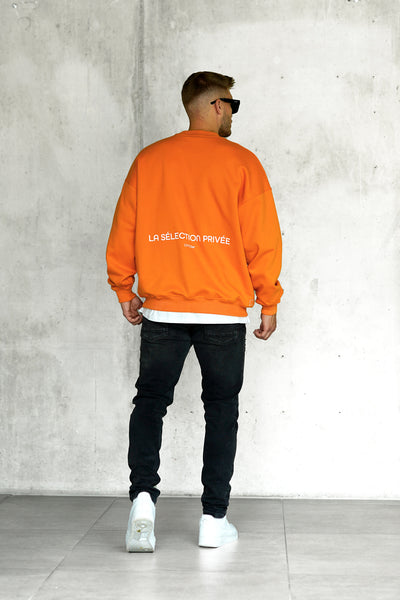 ORANGE PEPPER SÉLECTION PRIVÉE OVERSIZED SWEATER