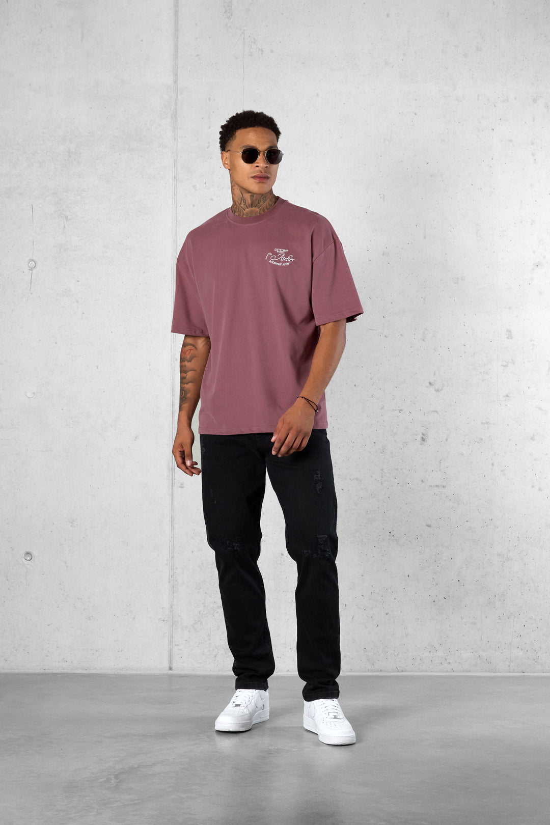 ROSEBROWN L'ATELIER 76 OVERSIZED TEE