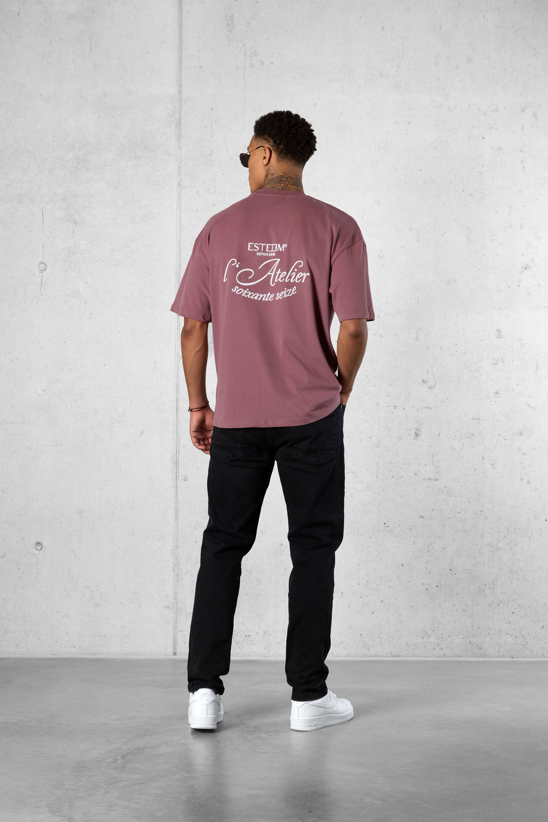 ROSEBROWN L'ATELIER 76 OVERSIZED TEE