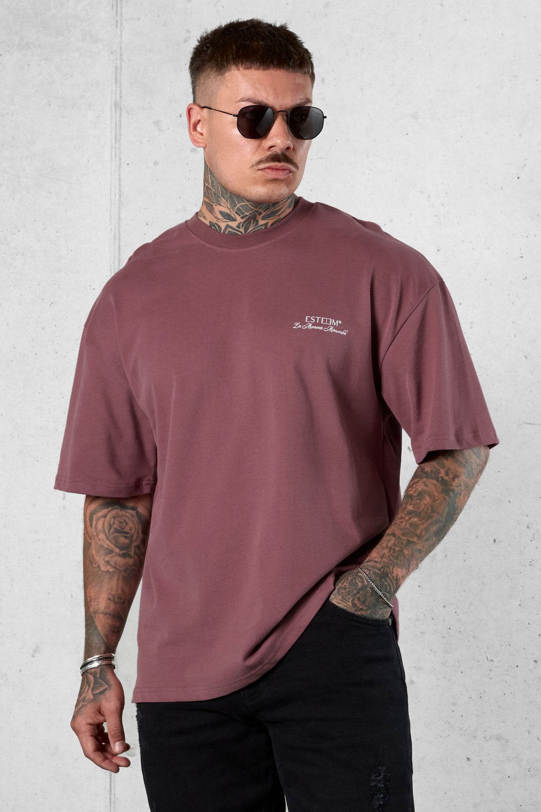 ROSEBROWN LES MOMENTS MÉMORABLE OVERSIZED TEE