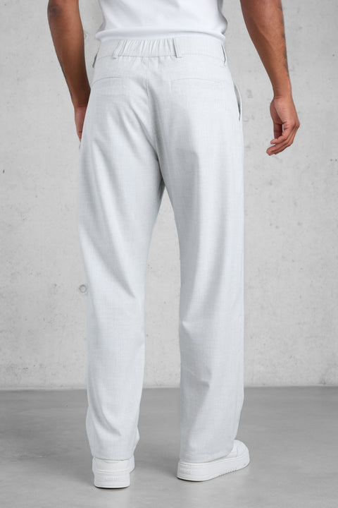 CLOUDGREY WIDE TAILORED PANTS