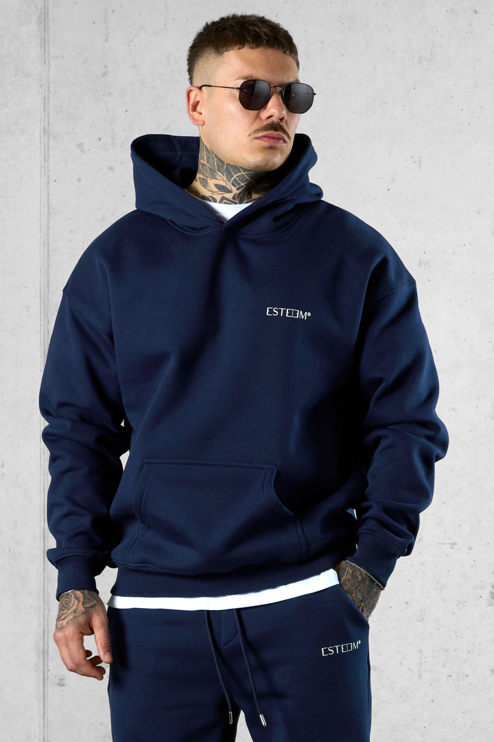 SEABLUE DISCREET OVERSIZED HOODIE