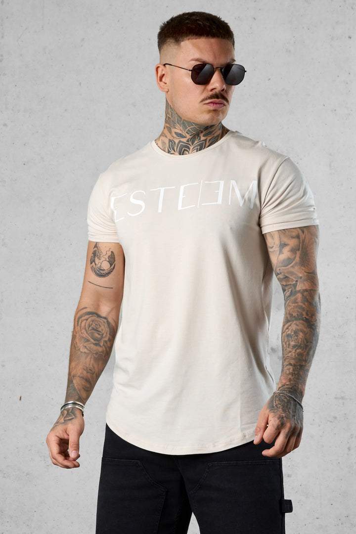 STONE LETTERING TEE