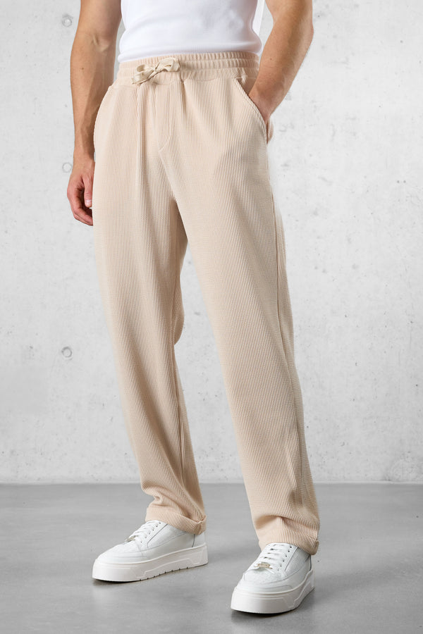 STONE RUFFLES PANTS