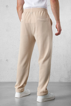STONE RUFFLES PANTS