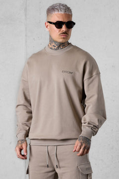 VINTAGEKHAKI DISCREET OVERSIZED SWEATER