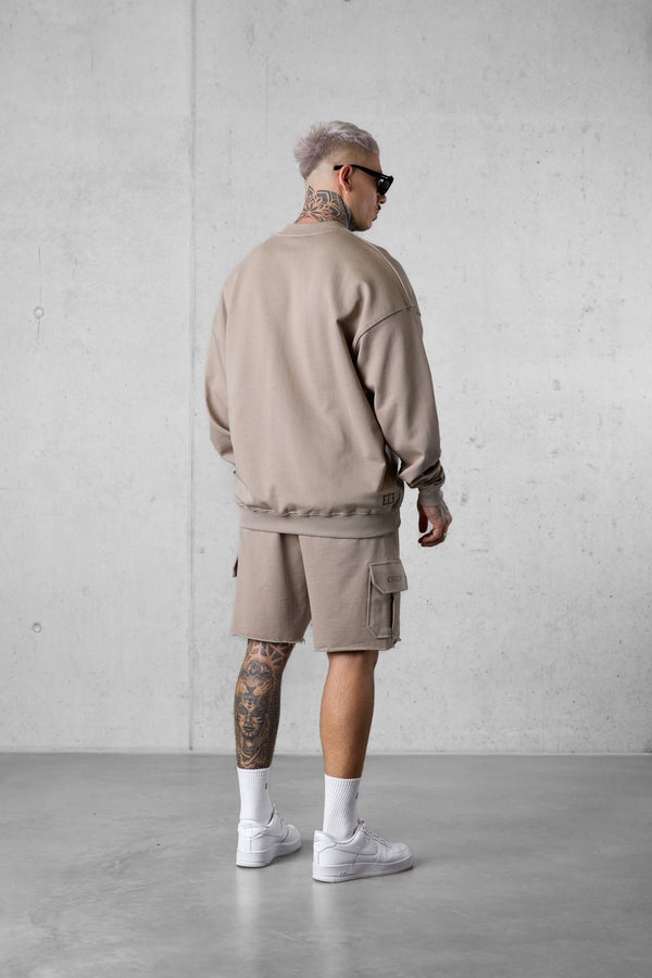 VINTAGEKHAKI DISCREET OVERSIZED SWEATER