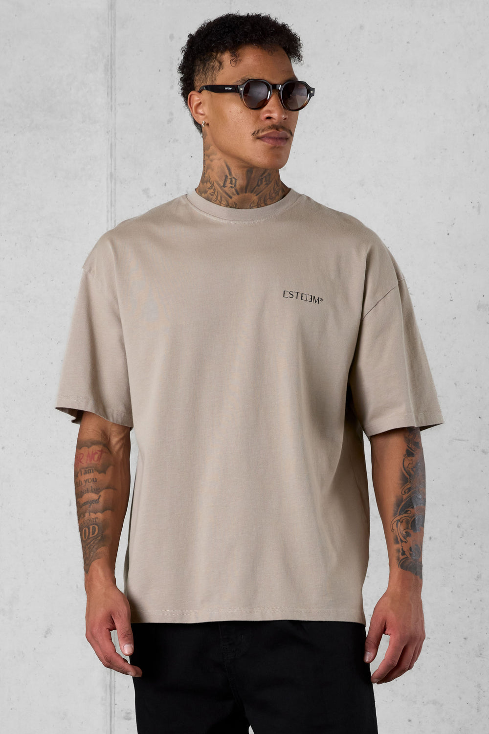 VINTAGEKHAKI DISCREET OVERSIZED TEE