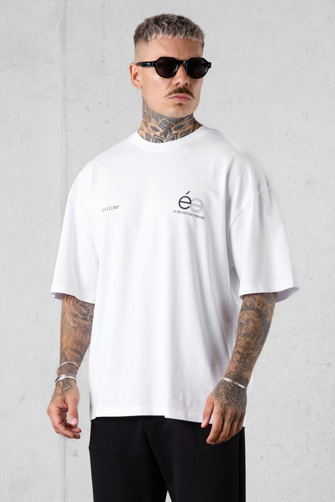 WHITE OPPOSÉ OVERSIZED TEE 2.0