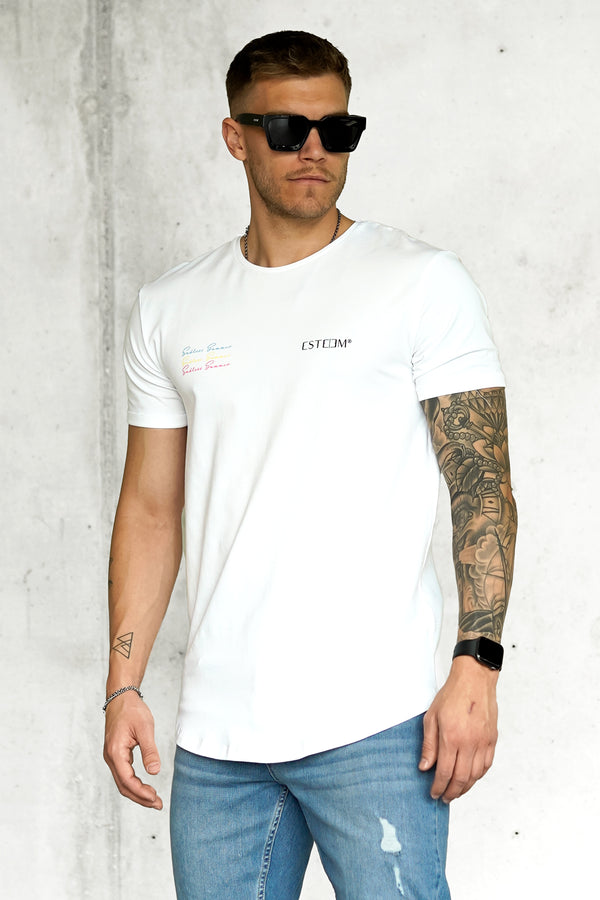 WHITE ENDLESS SUMMER TEE