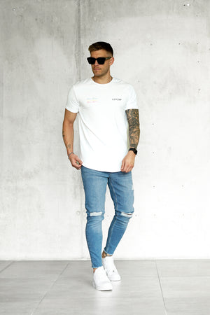 WHITE ENDLESS SUMMER TEE
