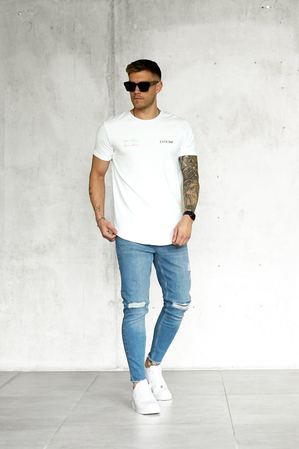WHITE ENDLESS SUMMER TEE