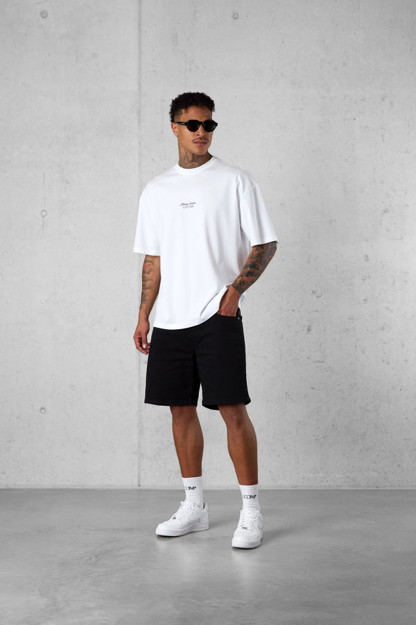 WHITE PALM OVERSIZED TEE 4.0