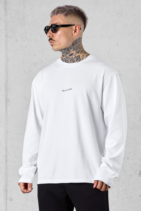 WHITE TYPEWRITER LONGSLEEVE