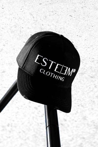 BLACK "ESTEEM CLOTHING" BASECAP