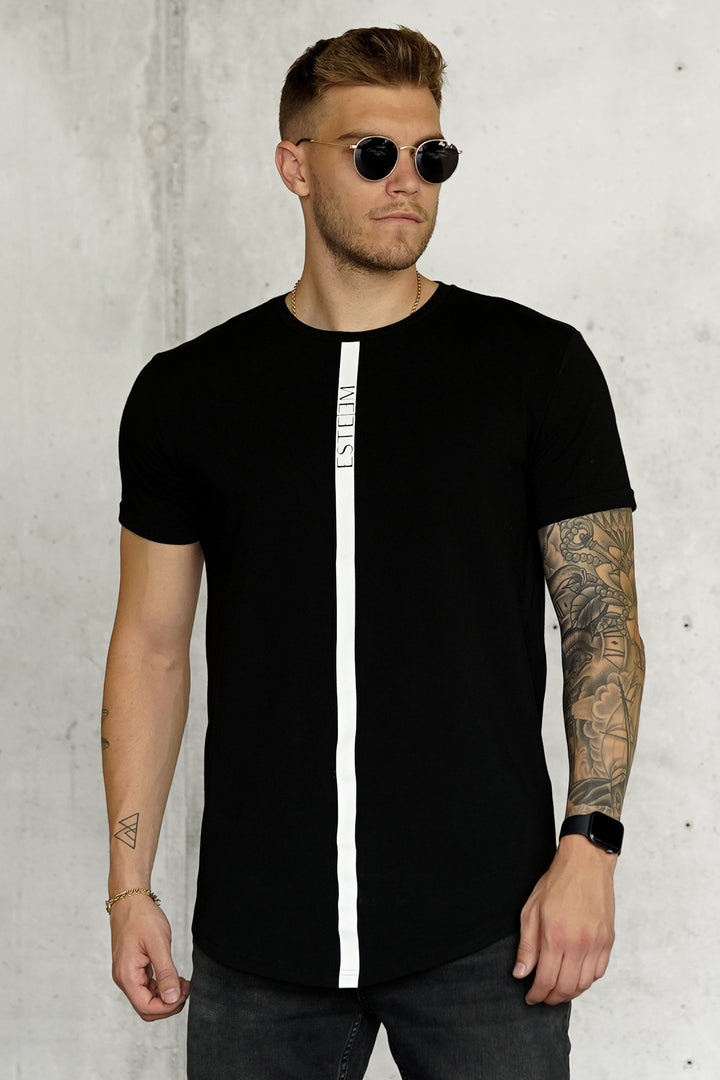 BLACK STRIPE TEE