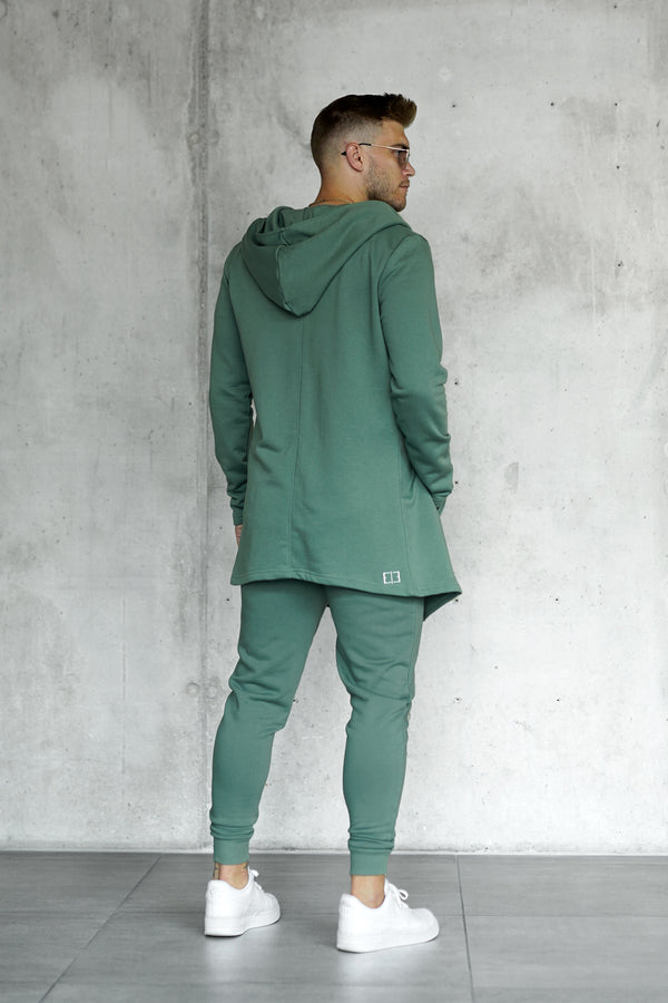 GREEN PATCH CARDIGAN
