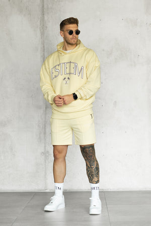 LIGHTYELLOW PARADISE OVERSIZED SWEATHOODIE