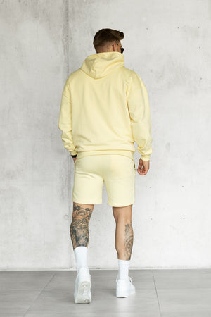 LIGHTYELLOW PARADISE OVERSIZED SWEATHOODIE
