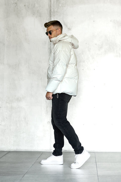 OFFWHITE OVERSIZED PUFFER JACKET