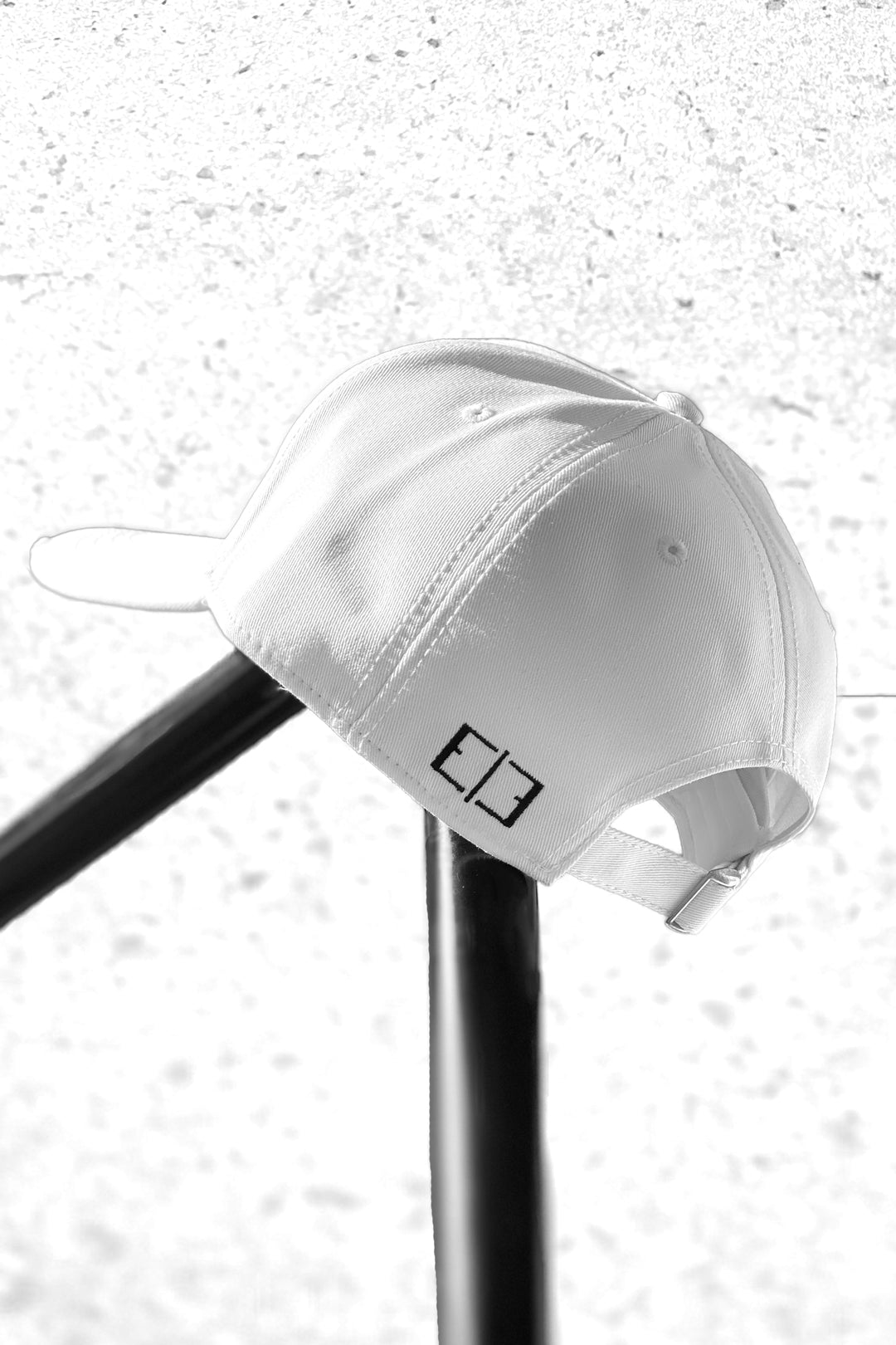 WHITE "ESTEEM CLOTHING" BASECAP